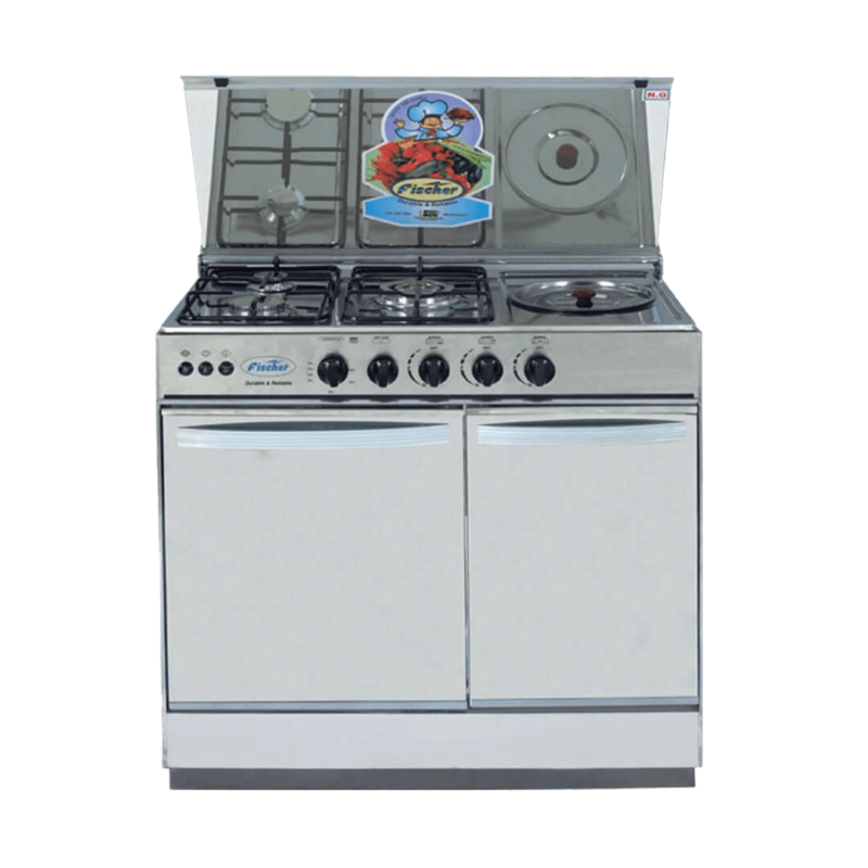 Cooking Range 3 Burner Plus Deep Fryer