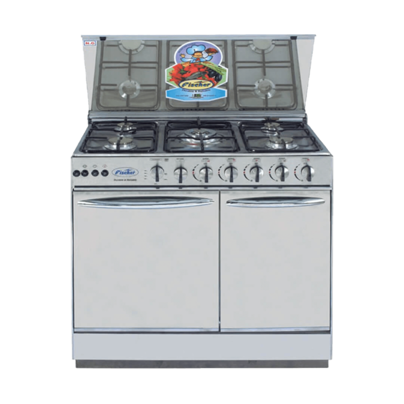 Cooking Range 5 Burner Plus Pizza Plate