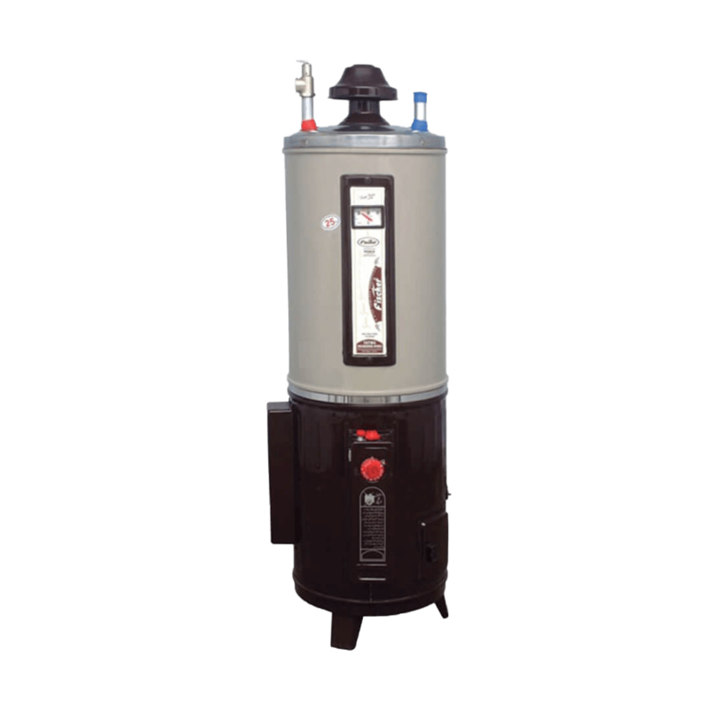 Fischer Hybrid (Electric Gas Geyser) 25 Gallon Silver