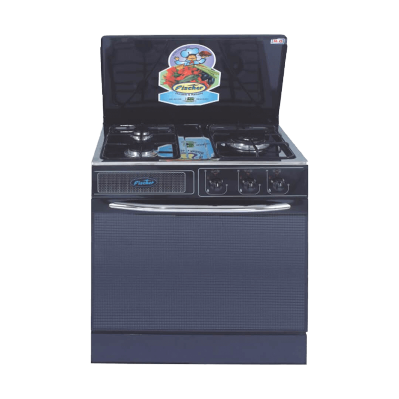 Single Door Cooking Cabinet 3 Burner